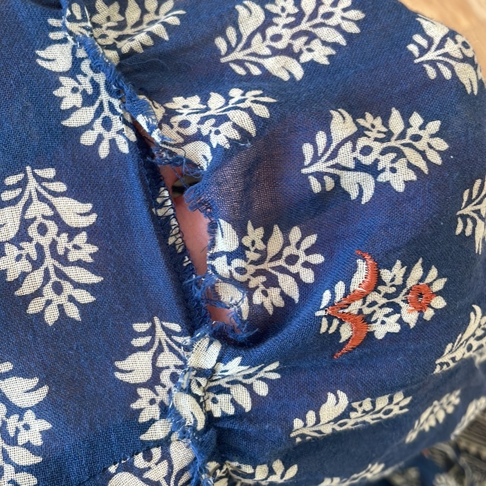 Zara Embroidered Printed Kimono - Picture 8 of 9